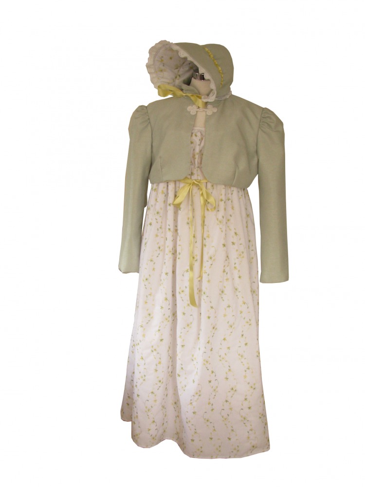 Ladies 18th 19th Century Jane Austen Costume Size 18 - 20 Image